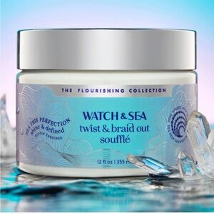 New Watch & Sea “SEA THIS PERFECTION" Twist & Braid Out Souffle' 12 fl oz.